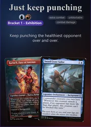 Screenshot of Magic the Gathering proxy website.